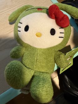 Hello Kitty Ugly Doll Green