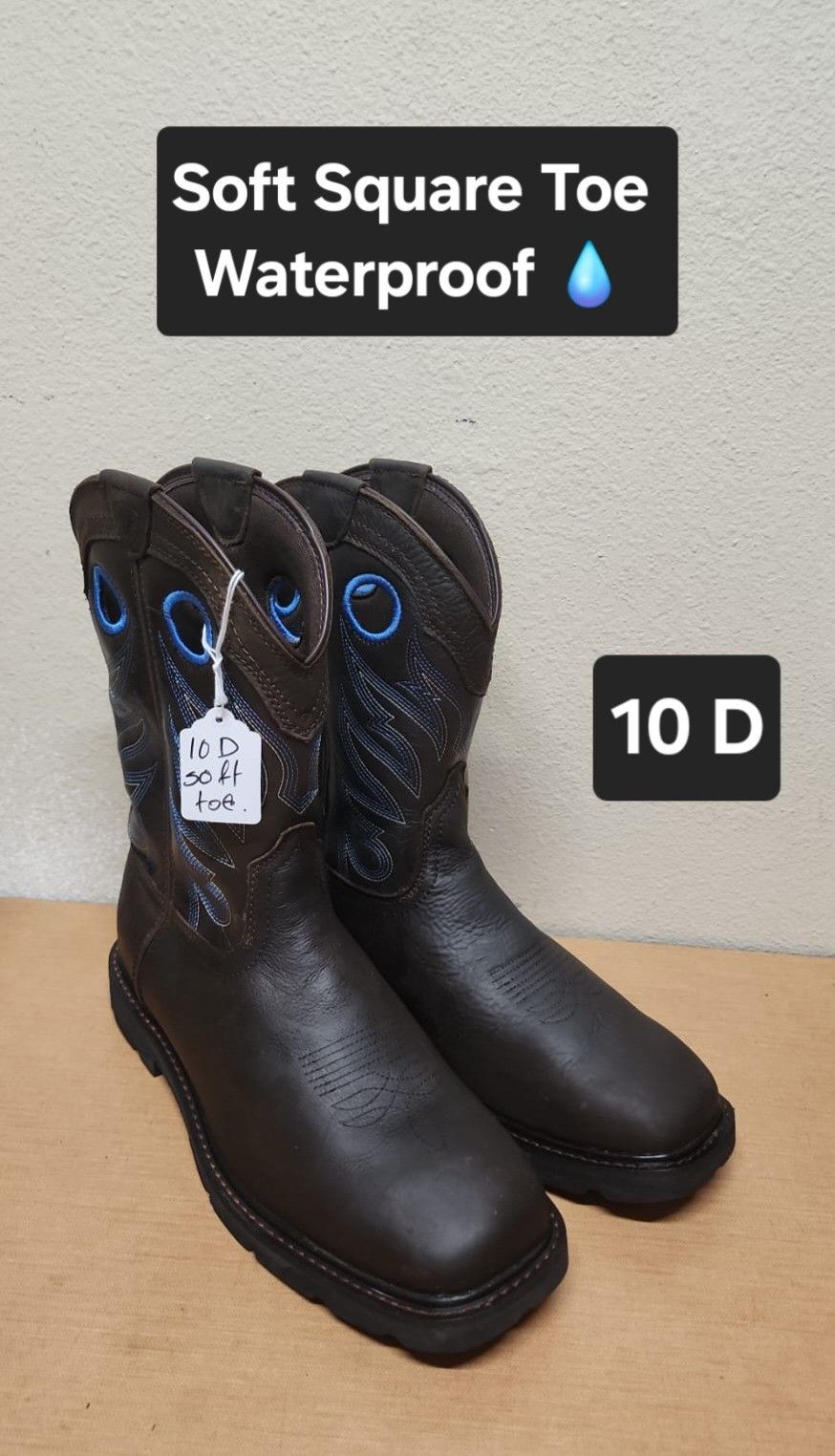 Ariat Work Boot Size 10 D SOFT SQUARE TOE