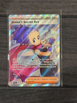 Janine’s Secret Art Trainer Pokemon TCG
