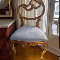 Antique French Louis IV Accent Chair