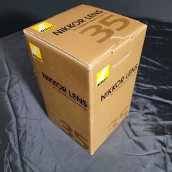 AF-S NIKKOR 35mm f/1.8G ED Prime Camera Lens