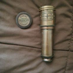 Old Vintage Marine Telescope