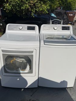 XXL washer and gas dryer