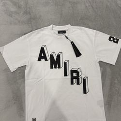 White Amiri T Shirt($85)