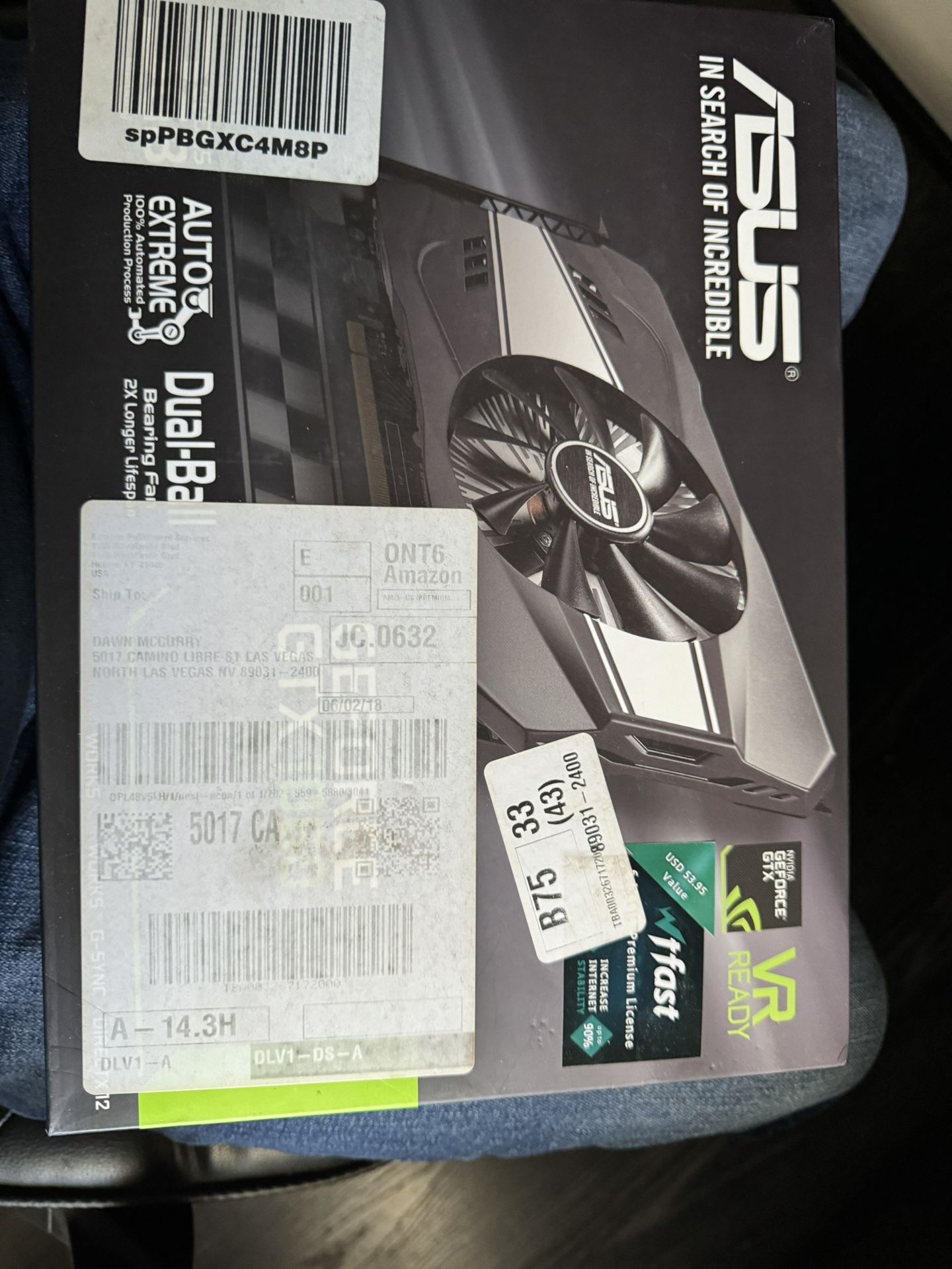 Asus 1060 3gb