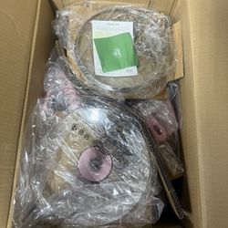 GreenLife 18-Piece Soft Grip Toxin-Free Healthy Ceramic Non-Stick Cookware Set, Pink, Dishwasher Safe