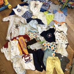 Baby boy clothes. NB -12m. Some with tag