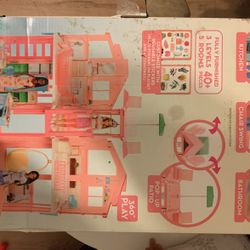 Hearth And Hand Barbie Playhouse