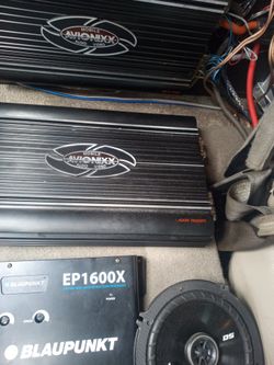 Avionics Amplifier For Channel And Two Channel Block Punk Epicenter Two Kicker 6 And 1/2 Speakers 250 Or Better Offer