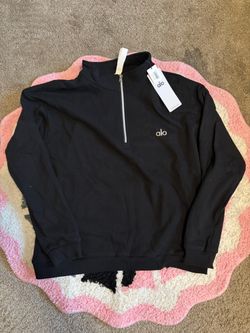 Black Alo Quarter zip L