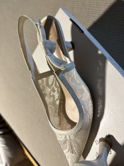 Lace Sling Back Heel