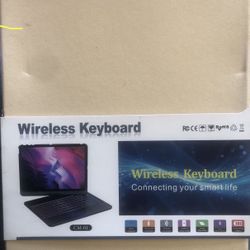 New Wireless Keyboard Cm-01 For iPad 10.2/Hablo Español 