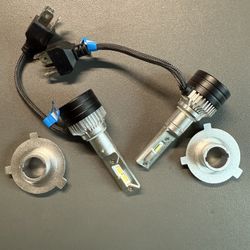 Almost New 5000k LED Headlight Bulbs H4