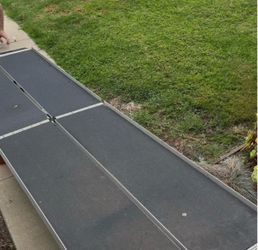 Removable ramp for wheelchairs, injuries, et