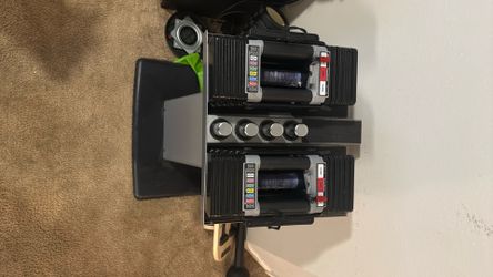 Adjustable Dumbells by PowerBlock
