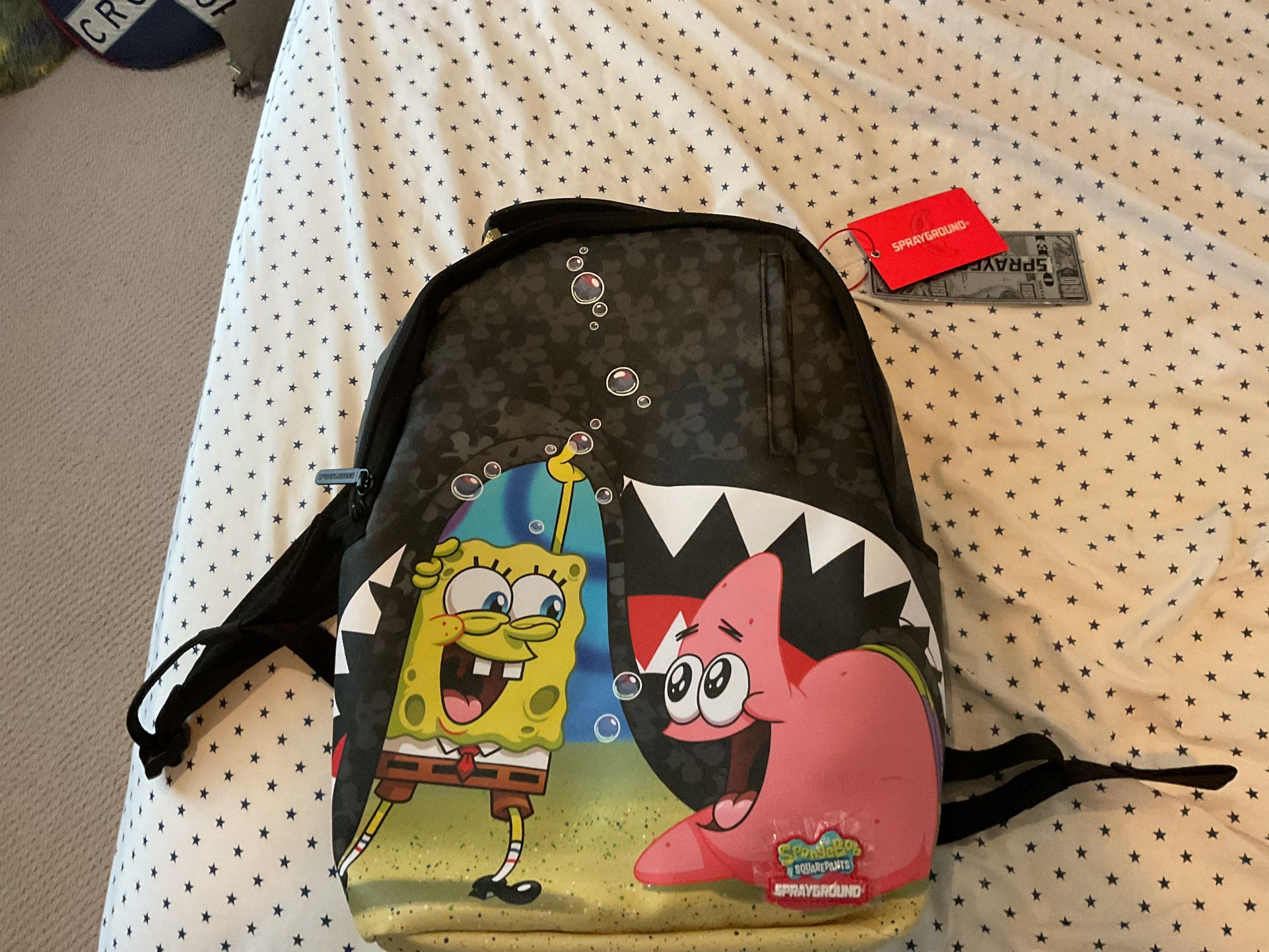 SpongeBob Sprayground Backpack Limited Edition With Tags Brand New
