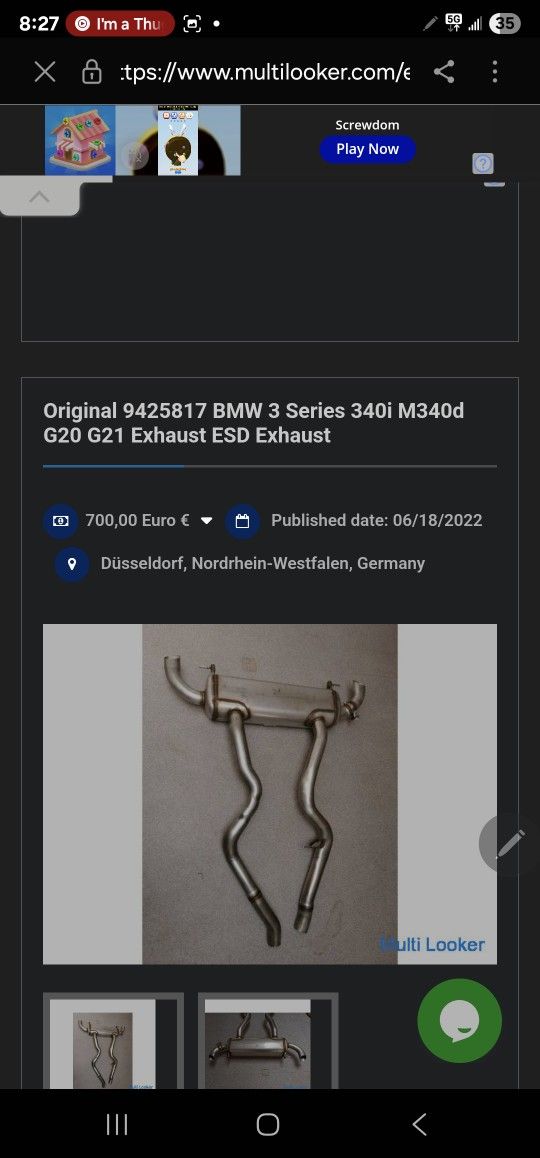 BMW Exhaust