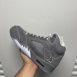 Multiple sizes available ✅  Jordan 5 wolf grey