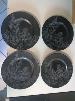 Four Medium Size Jaclyn Smith Plates