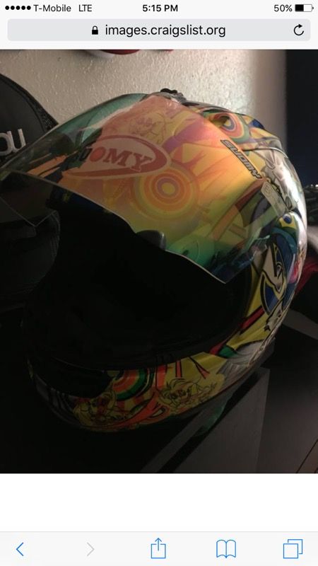SUOMY Alex Barros Motorcycle Helmet Large