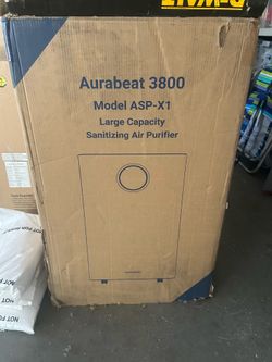 Brondell Aurabeat 3800 Large Capacity Sanitizing Air Purifier ASP-X1