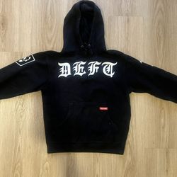 Deftones Old English Hoodie Black Skull Self Titled Anniversary Merch Size S