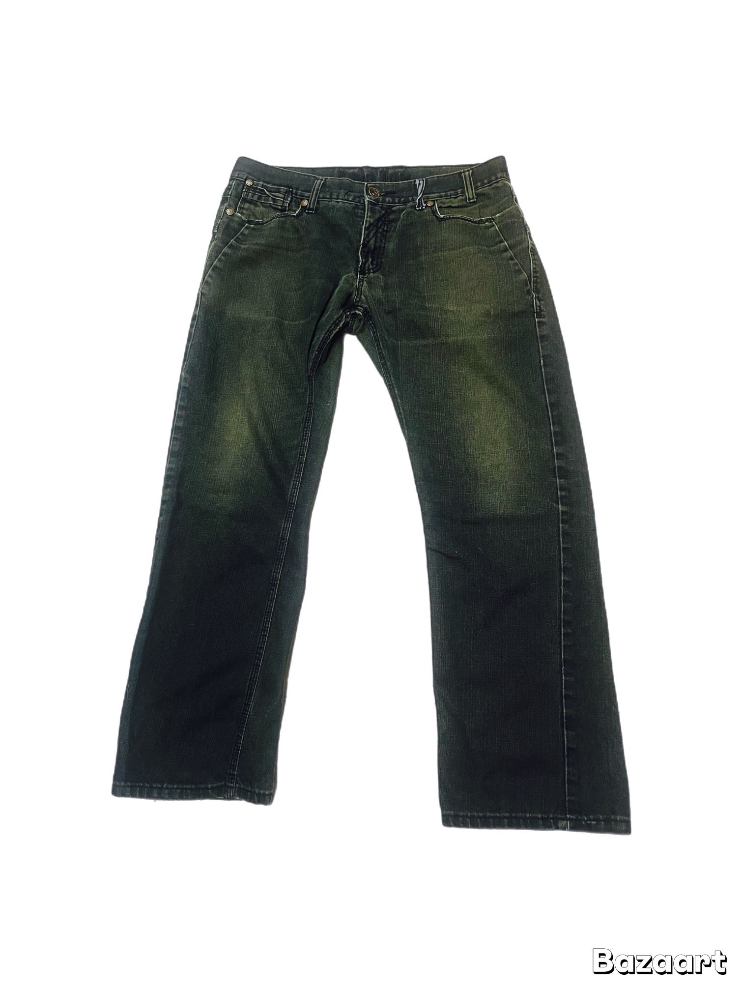 Men's Dark Wash Relaxed Fit Denim Jeans - Classic & Versatile
