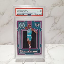 2023 Brandon Miller Hardwood Masters PSA 8