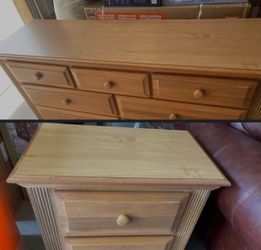 Dresser with Night stand