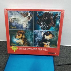 1,000 Piece Jigsaw Puzzle Underwater Puppies Willow Creek