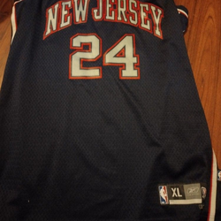 Reebok Vintage NBA Jefferson #24 New Jersey Nets Size XL adults