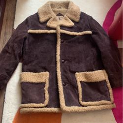 Genuine Leather Vintage Coat 
