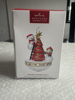 Hallmark Winter garden party