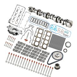 Sloppy Mechanics Stage 2 Cam Lifters Kit for 1997-Up Chevy LS Series, LS1 4.8 5.3 5.7 6.0 6.2 LS +7.400, 1997-04 5.7L LS1 V-8, 2001-2005 5.7L LS6 V-8,