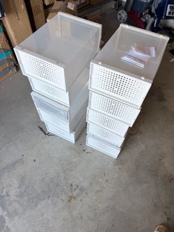 shoes boxes 10 pack