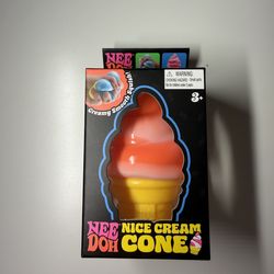 NeeDoh Nice Ice Cream Squishy Toy