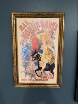Moulin Rouge Framed Art