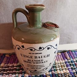 Antique Irish Jug Bottle Collector Item 