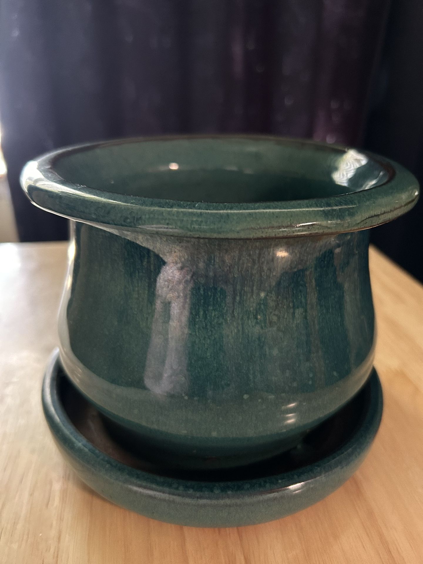 Aqua Blue Pot for Planting