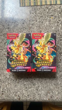 Pokémon Ascended Heroes Booster Bundles