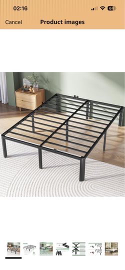 Queen Size Metal Bed Frame