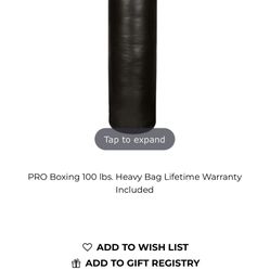 Boxing Bag