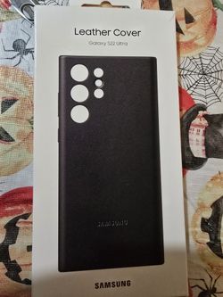 Leather Case S22 Ultra