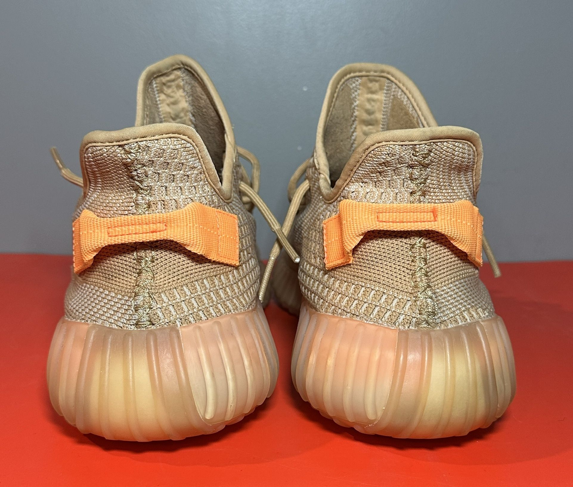 adidas gazelle silver green womens Adidas Yeezy Boost 350 Beluga Gray & Orange Sneakers main image 0
