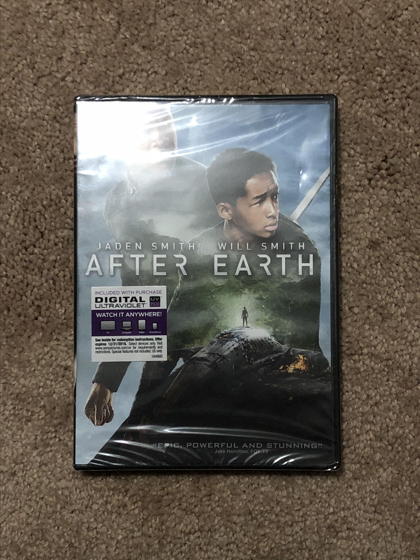 After Earth DVD