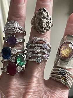 Vintage 925 Sterling Silver Ring 