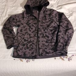 Nike Tech Fleece Full Zip Camo Hoddie. Size Small