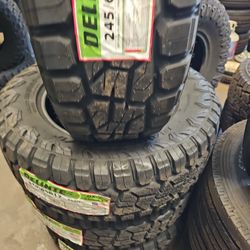 New Set Of Tires Delinte Xt 245 65 17 