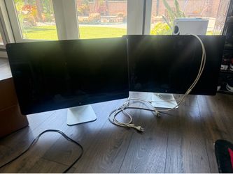 2 27 inch thunderbolt displays