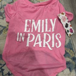Dog “Emily in Paris” Logo Tee